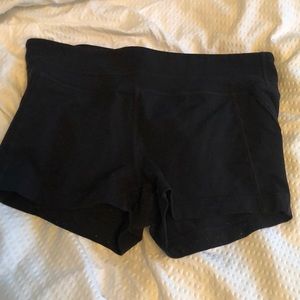 Athletes black shorts